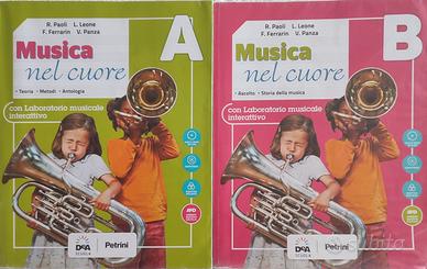 Libro scolastico. Musica nel cuore. Sc.media