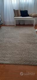 tappeto 230 x 160 grigio chiaro 