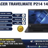 ACER TRAVELMATE P214 14" - i5-10210U 1.6 GHz