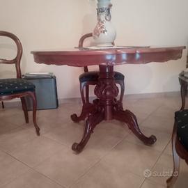 tavolo da pranzo con 4 sedie prezzo trattabile 