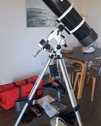 Telescopio SW 150/750 e Canon 450D setup completo