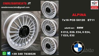 Alpina 16 5x120 BMW 5 E12 E28 E34 6 E24 7 E23 E32