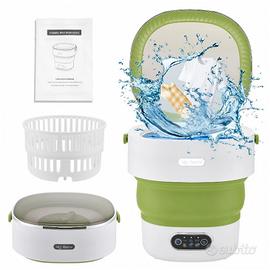 lavatrice compatta pieghevole portatile centrifuga