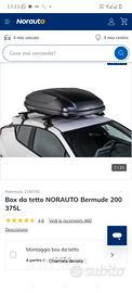 navetta bermude 200 ,e porta pacchi regolabili 