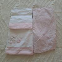 completo lenzuolino da carrozzina 