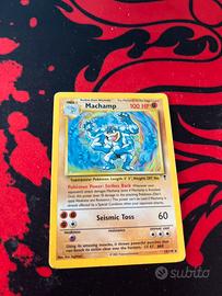 Machamp carta pokemon prezzo trattabile