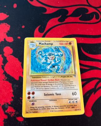 Machamp carta pokemon prezzo trattabile
