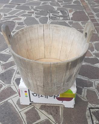 Mastella in legno senza cerchi 