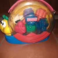 Lumaca Fisher Price con forme da inserire dentro 