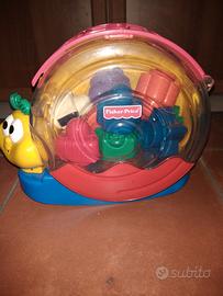 Lumaca Fisher Price con forme da inserire dentro 