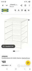 cassettiera JONAXEL IKEA