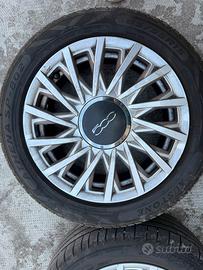 Cerchi da 15 piu gomme  fiat 500