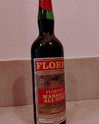 liquore/vino aromatico, marsala all'uovo, FLORIO.