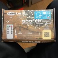 Luci Natale Catena Luminosa 500 LED a batteria