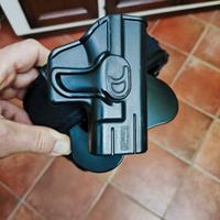 fondina in polimero regolabile Glock 42 - 9 corto 