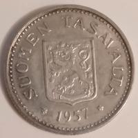 Moneta 100 marchi finlandesi in argento 