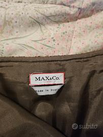 Gonna tweed marrone " Max & Co" tg 40