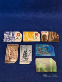 schede telefoniche a tiratura limitata 