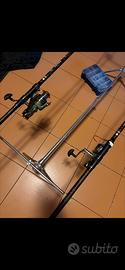 Set canne da pesca nuove