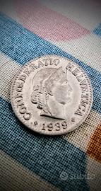 Svizzera, 10 Centesimi, 1939