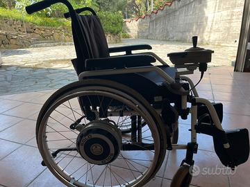 Carrozina per disabili a batteria