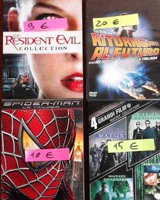 Vari cofanetti e dvd singoli