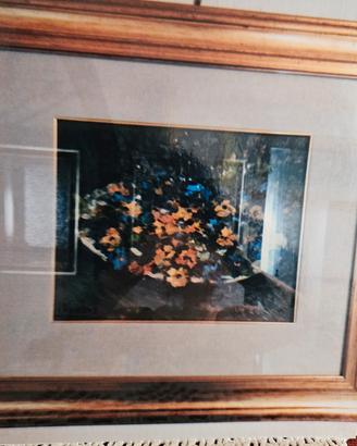 quadro fiori di montagna anno 1995