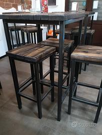 tavolini per pizzeria/bar