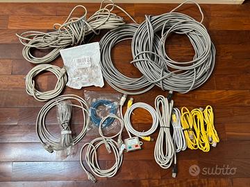 Cavi di rete + Plug RJ45