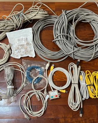 Cavi di rete + Plug RJ45