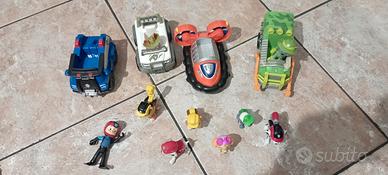 Macchinine e personaggi Paw Patrol 