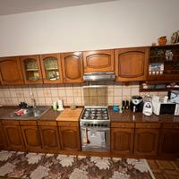 Cucina lineare legno