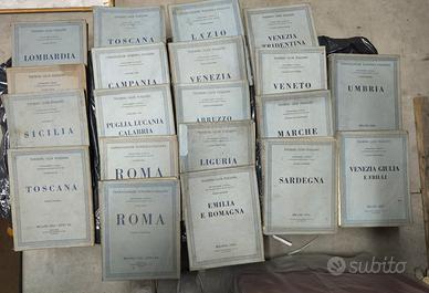 Guide regionali d'epoca del Touring Club Italiano