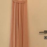 Vestito rosa antico