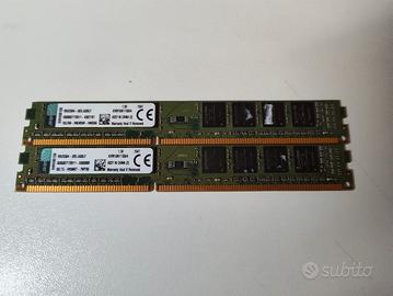 2X RAM KINGSTON 4 GB