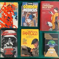 Lotto divisibile n. 5 libri vario genere