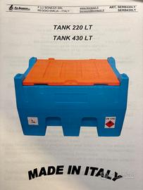 CISTERNA PER GASOLIO