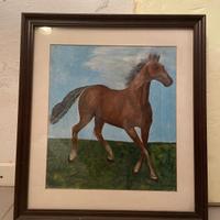 Cavallo in movimento – Elegante Stile Vintage