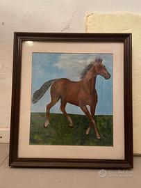 Cavallo in movimento – Elegante Stile Vintage