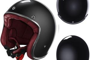 CASCO JET MOTO CAFE RACER SCRAMBLER CUSTOM STORMER