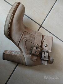 stivaletti nero giardini 