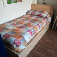 Letto Ikea MALM con contenitore - BEIGE