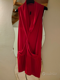 Abito donna Rosso Benetton nuovo