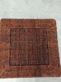 Sottopiatti in paglia