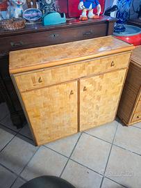 MOBILETTO IN BAMBOO E VIMINI 