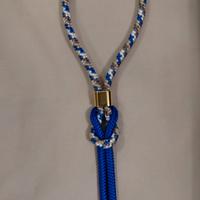 Collana in corda intrecciata