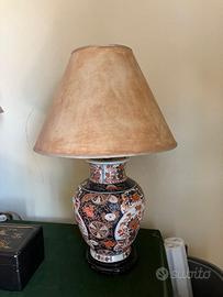Lampada su vaso cinese del XX secolo