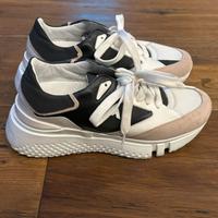 Sneakers ED PARRISH colore nero, bianco, rosa nude