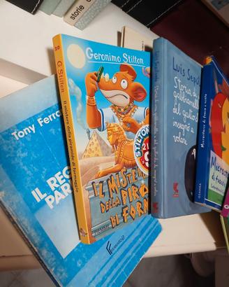 5 LIBRI letture RAGAZZI in lotto o a coppia