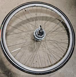 Ruota 28 con cambio Nexus Shimano 7 vel.